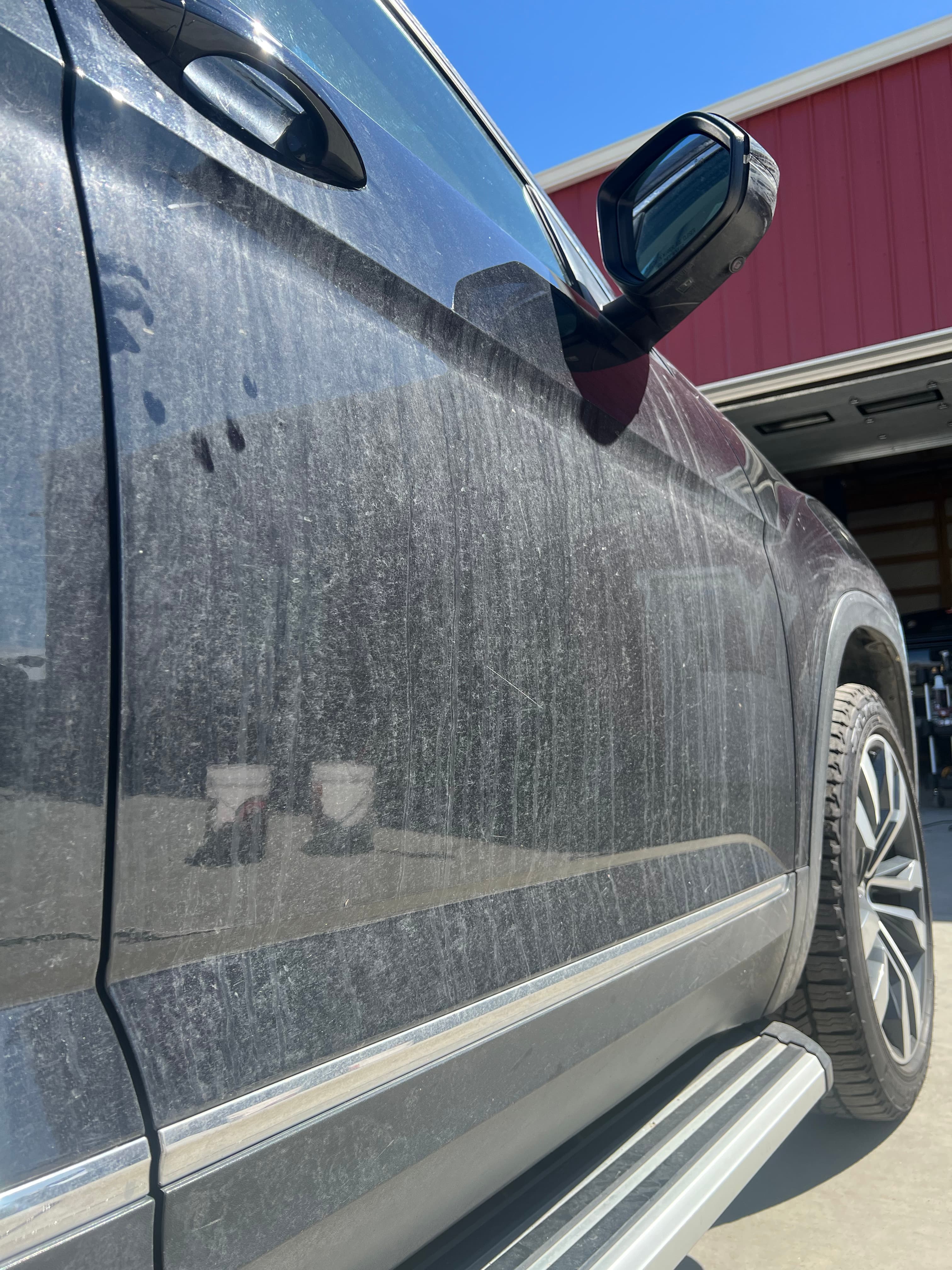 After detailing - glossy, perfectly clean SUV exterior by Bousquet's Auto Spa