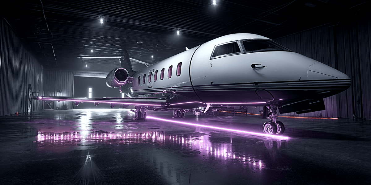 Private jet and airplane detailing services in Loveland, Colorado
